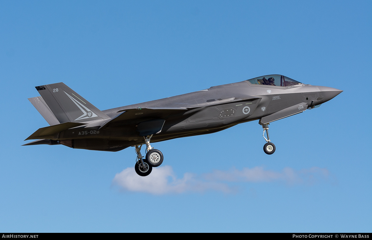 Aircraft Photo of A35-028 / 18-5399 | Lockheed Martin F-35A Lightning II | Australia - Air Force | AirHistory.net #462714