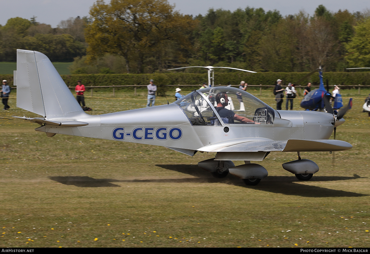 Aircraft Photo of G-CEGO | Evektor-Aerotechnik EV-97A Eurostar | AirHistory.net #462726
