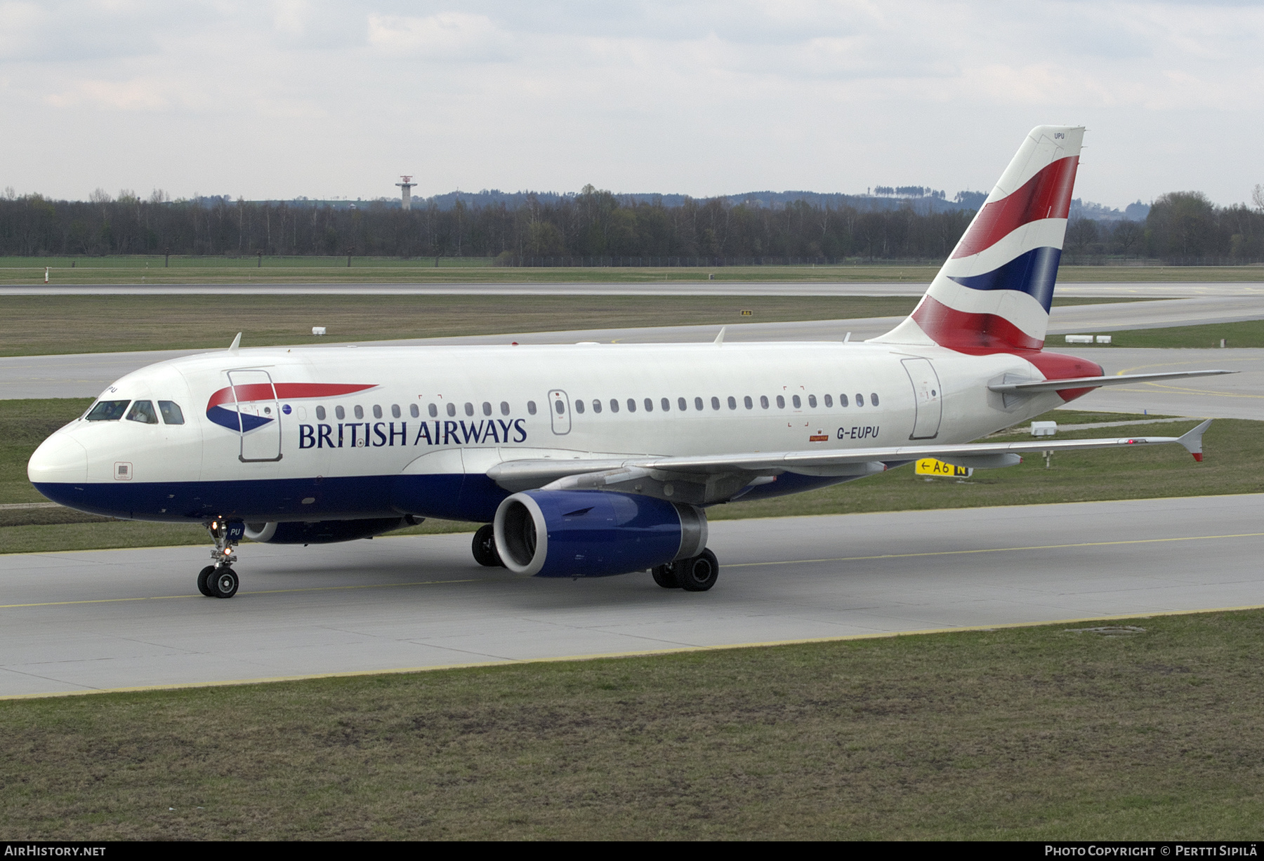 Aircraft Photo of G-EUPU | Airbus A319-131 | British Airways | AirHistory.net #462728