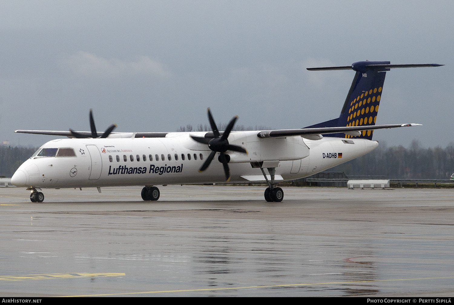Aircraft Photo of D-ADHB | Bombardier DHC-8-402 Dash 8 | Lufthansa Regional | AirHistory.net #462743