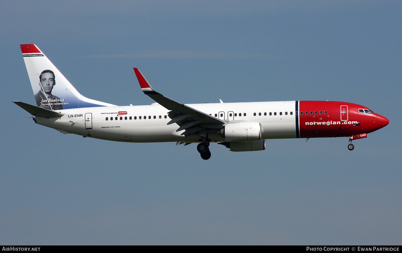 Aircraft Photo of LN-ENR | Boeing 737-800 | Norwegian | AirHistory.net #462767