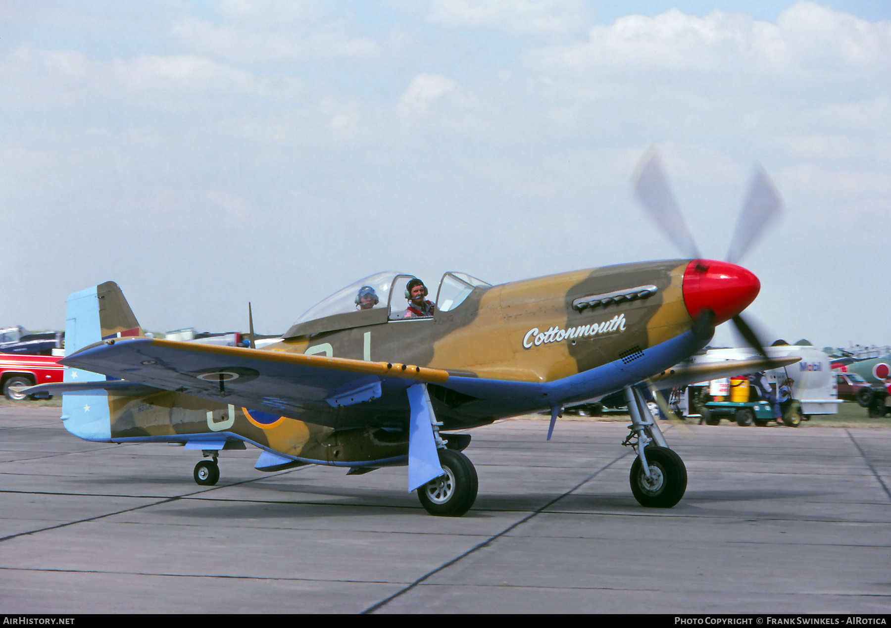 Aircraft Photo of N51JC | North American P-51D Mustang | Australia - Air Force | AirHistory.net #462773
