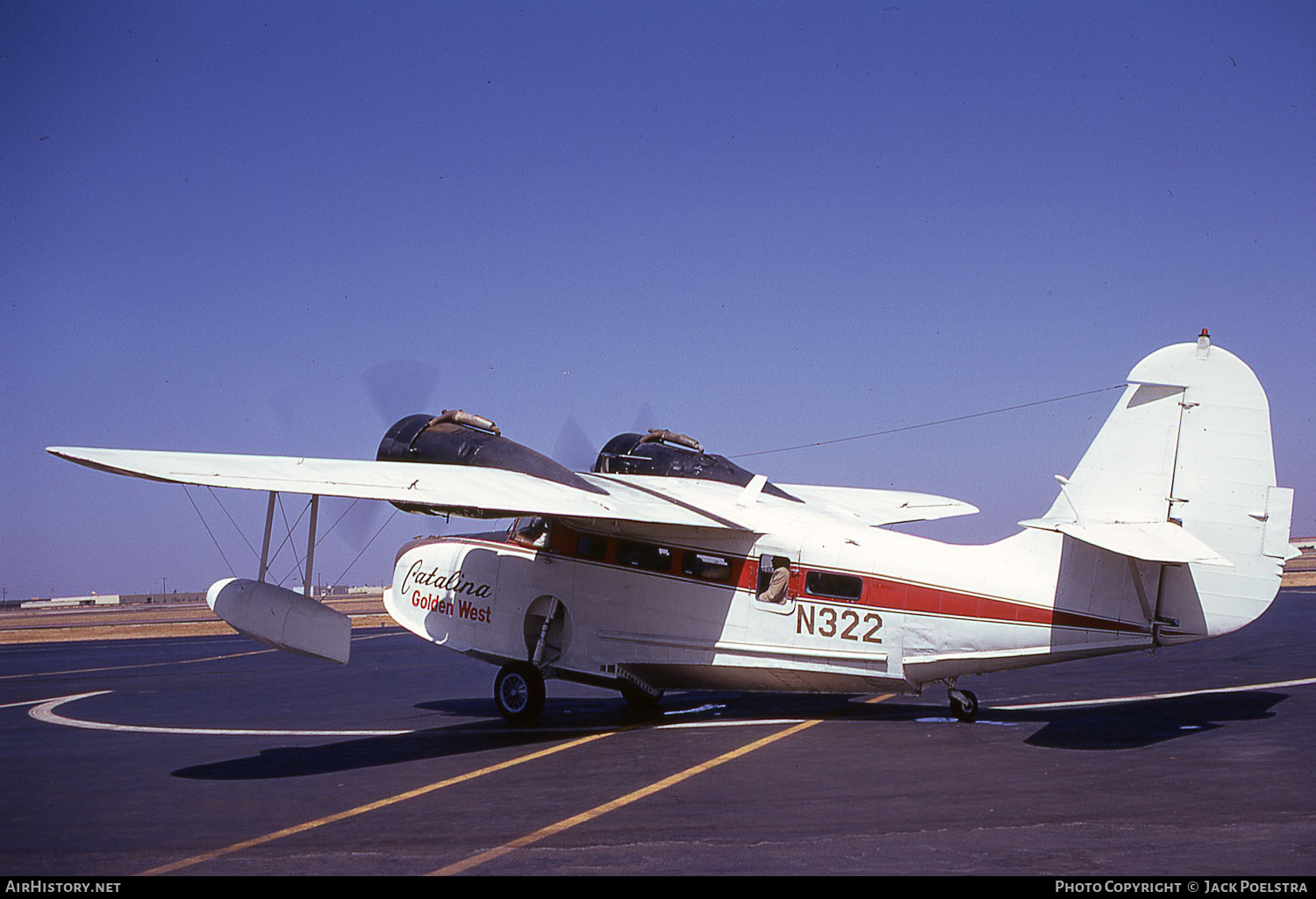Aircraft Photo of N322 | Grumman G-21A Goose | Catalina Golden West Airlines | AirHistory.net #462789