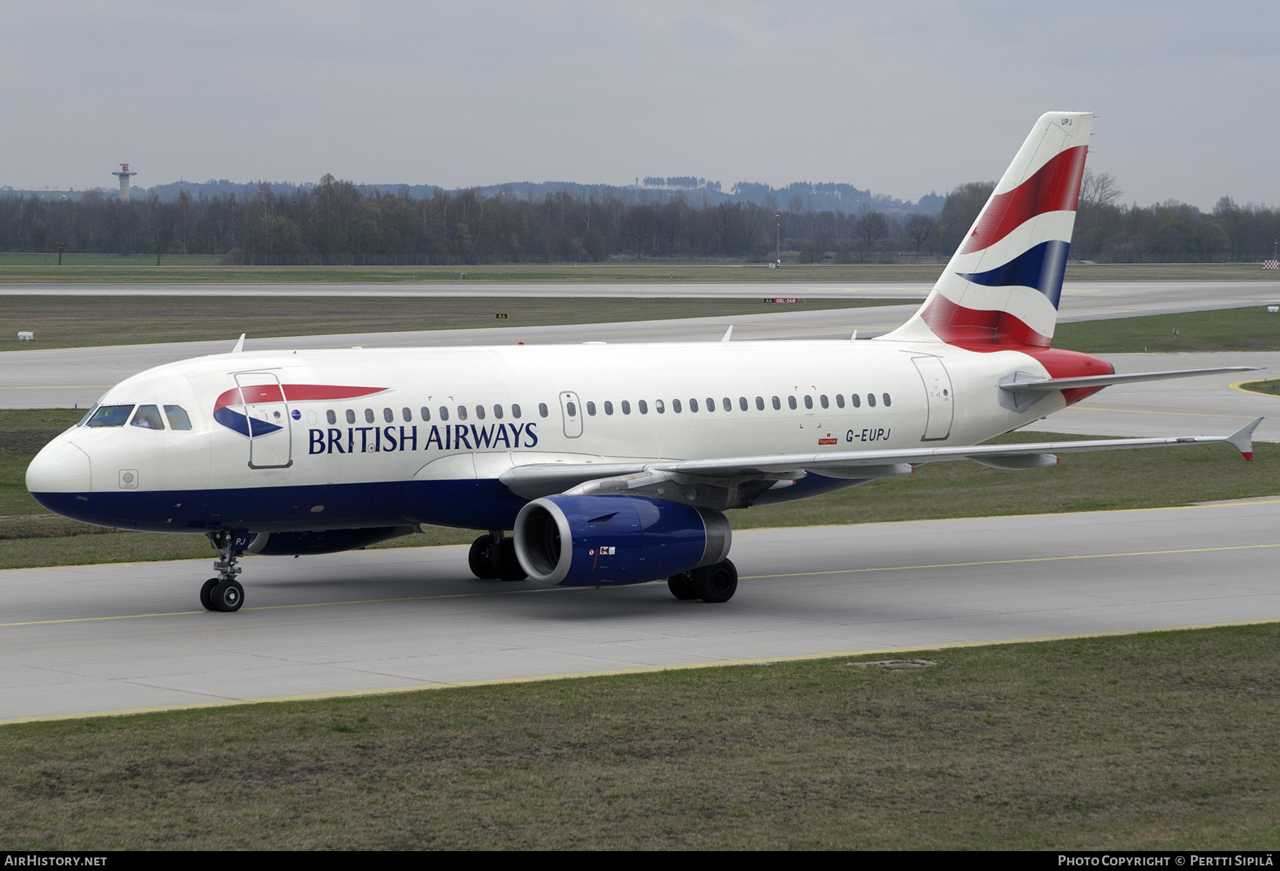 Aircraft Photo of G-EUPJ | Airbus A319-131 | British Airways | AirHistory.net #462801