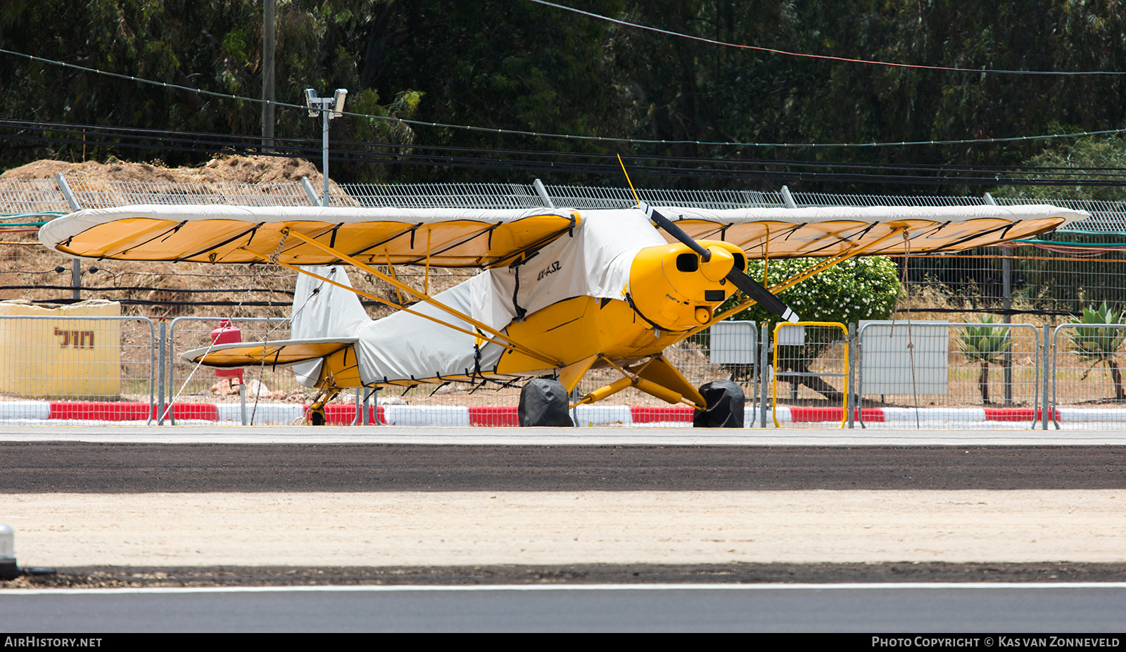 Aircraft Photo of 4X-AJZ | Piper PA-18-150 Super Cub | AirHistory.net #462803
