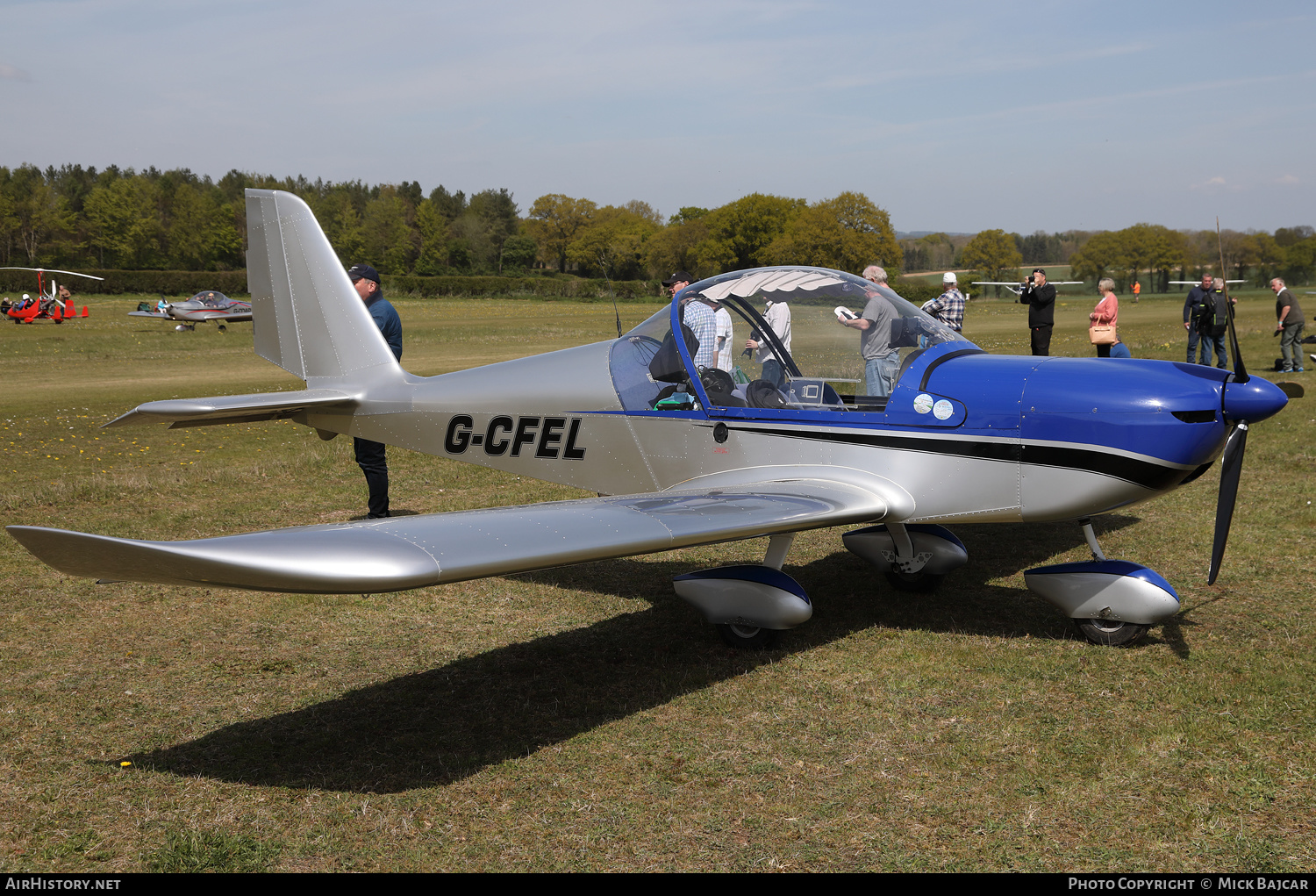 Aircraft Photo of G-CFEL | Evektor-Aerotechnik EV-97A Eurostar | AirHistory.net #462819
