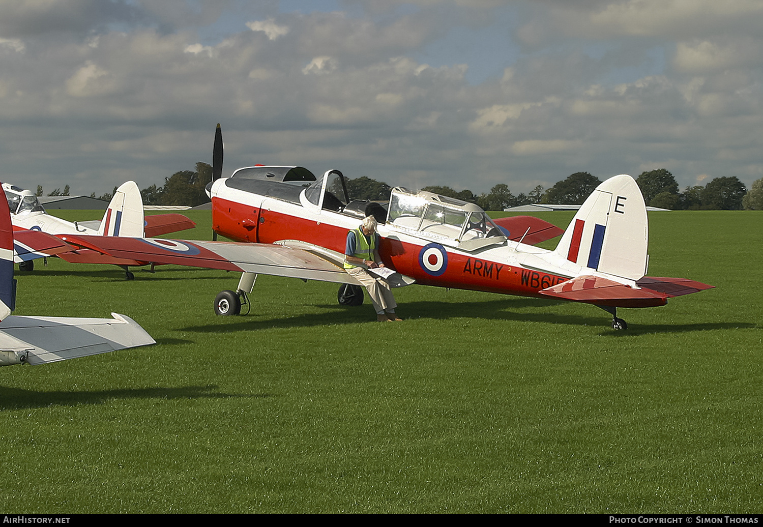 Aircraft Photo of G-BXIA / WB615 | De Havilland DHC-1 Chipmunk 22 | UK - Army | AirHistory.net #462824