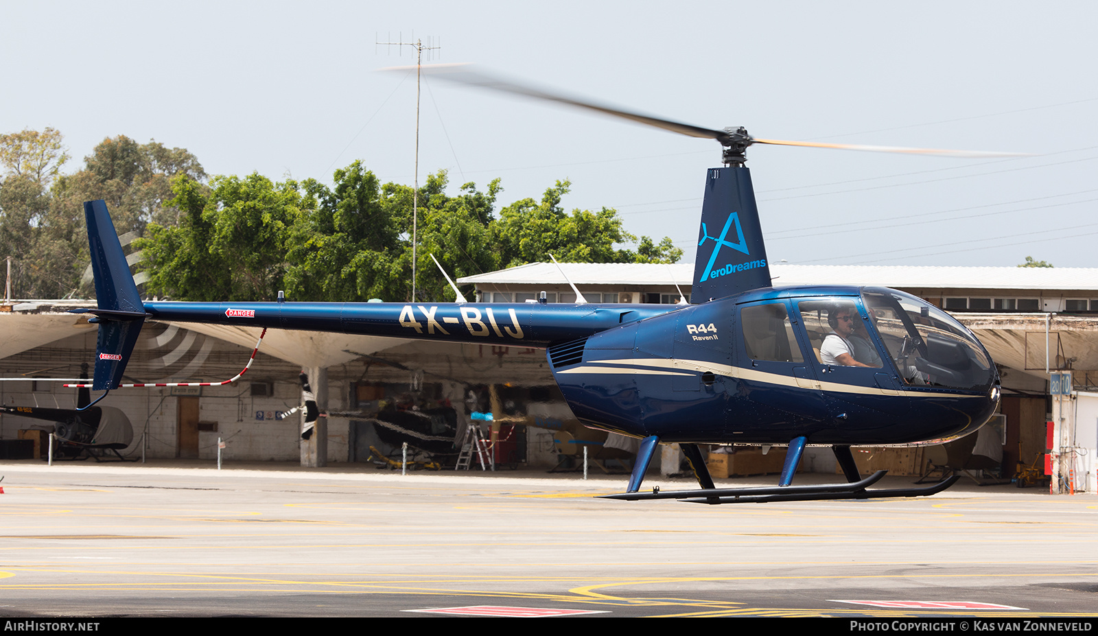 Aircraft Photo of 4X-BIJ | Robinson R-44 Raven II | AeroDreams | AirHistory.net #462831