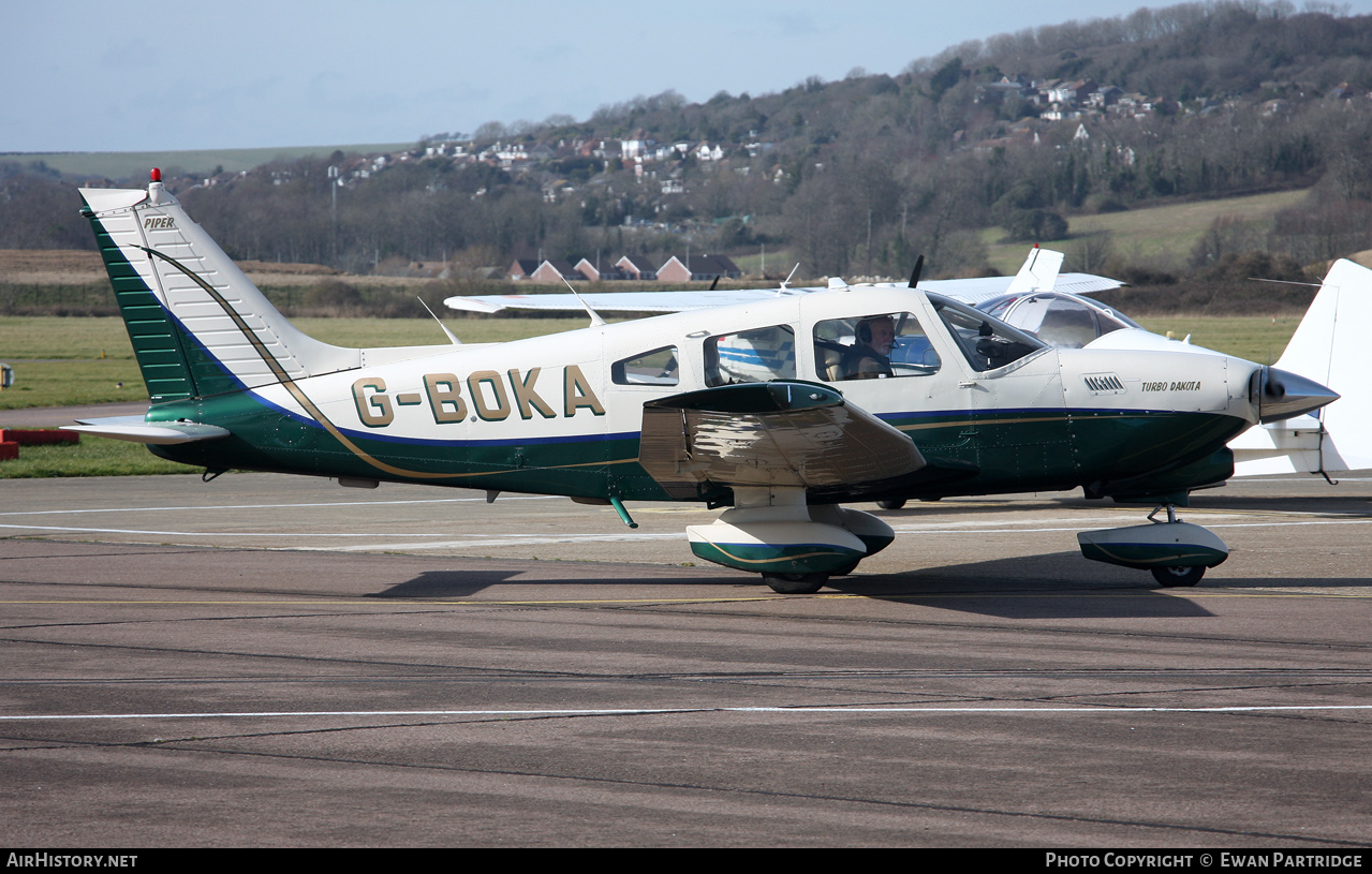 Aircraft Photo of G-BOKA | Piper PA-28-201T Turbo Dakota | AirHistory.net #462839