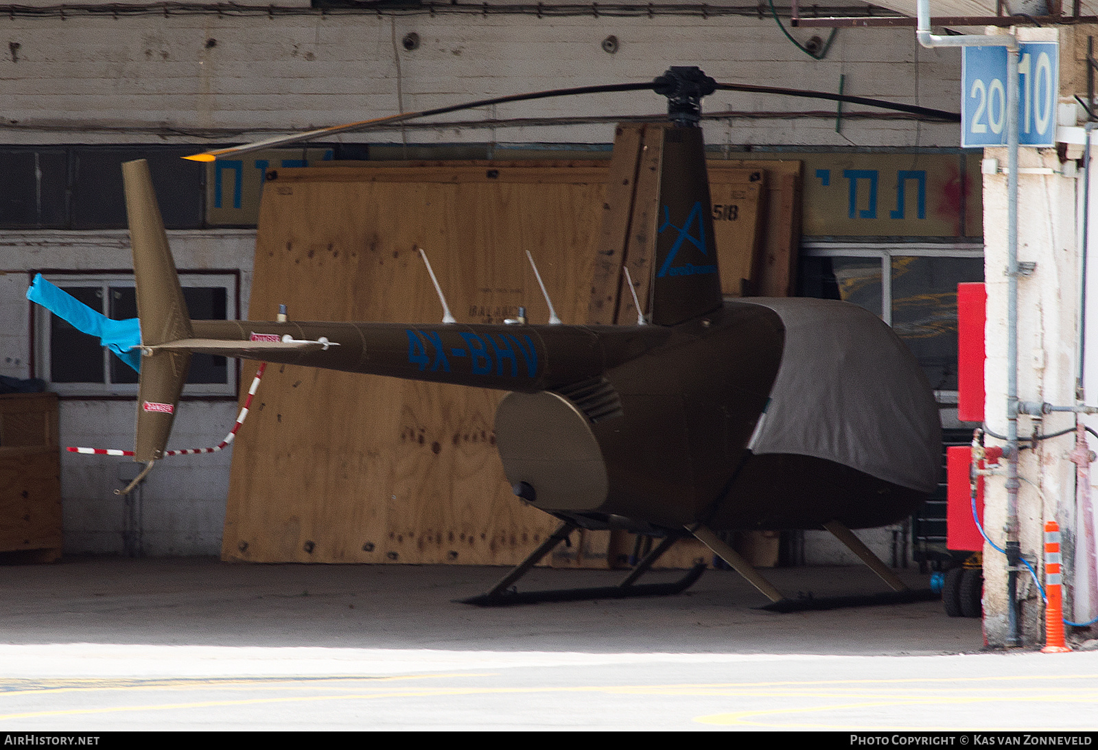 Aircraft Photo of 4X-BHV | Robinson R-44 Cadet | AeroDreams | AirHistory.net #462843