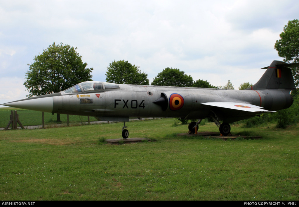 Aircraft Photo of FX04 | Lockheed F-104G Starfighter | Belgium - Air Force | AirHistory.net #462846