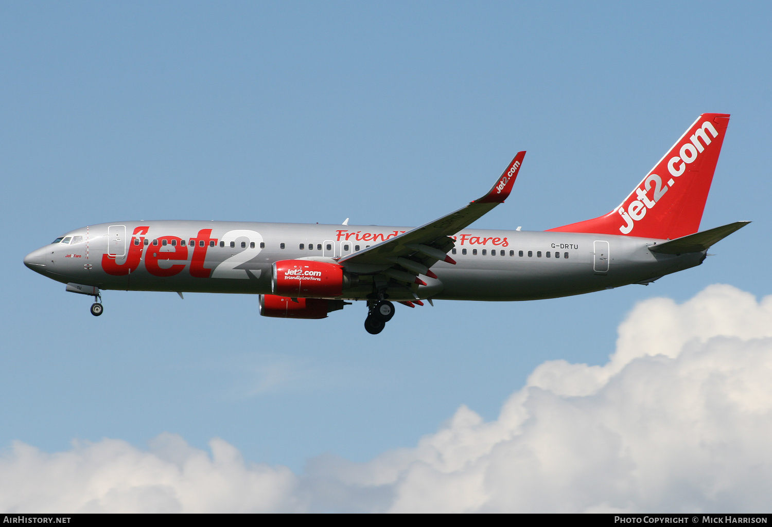 Aircraft Photo of G-DRTU | Boeing 737-86N | Jet2 | AirHistory.net #462873