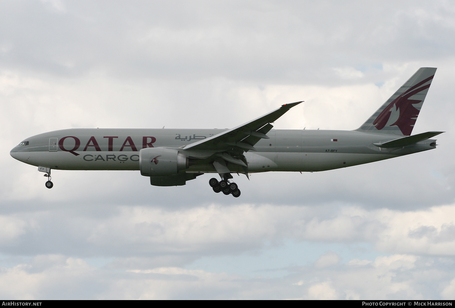 Aircraft Photo of A7-BFY | Boeing 777-F | Qatar Airways Cargo | AirHistory.net #462876