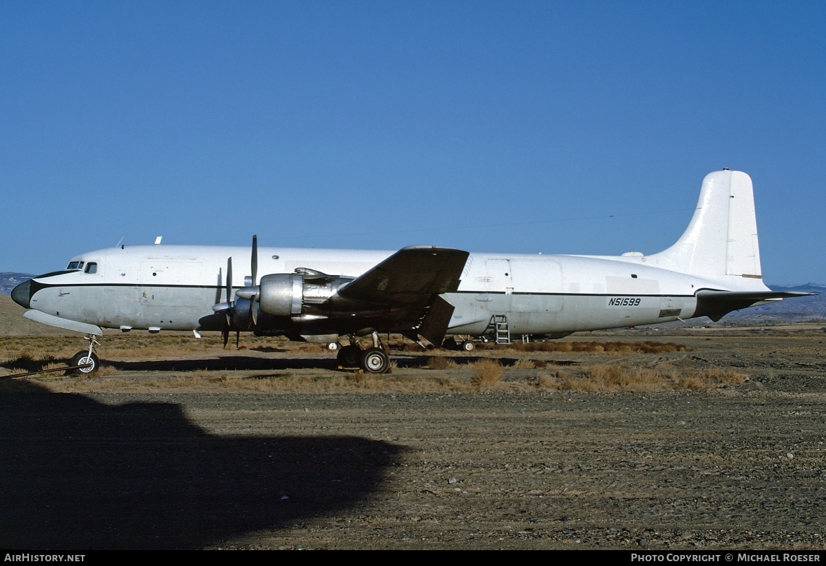 Aircraft Photo of N51599 | Douglas C-118A Liftmaster (DC-6A) | AirHistory.net #462923