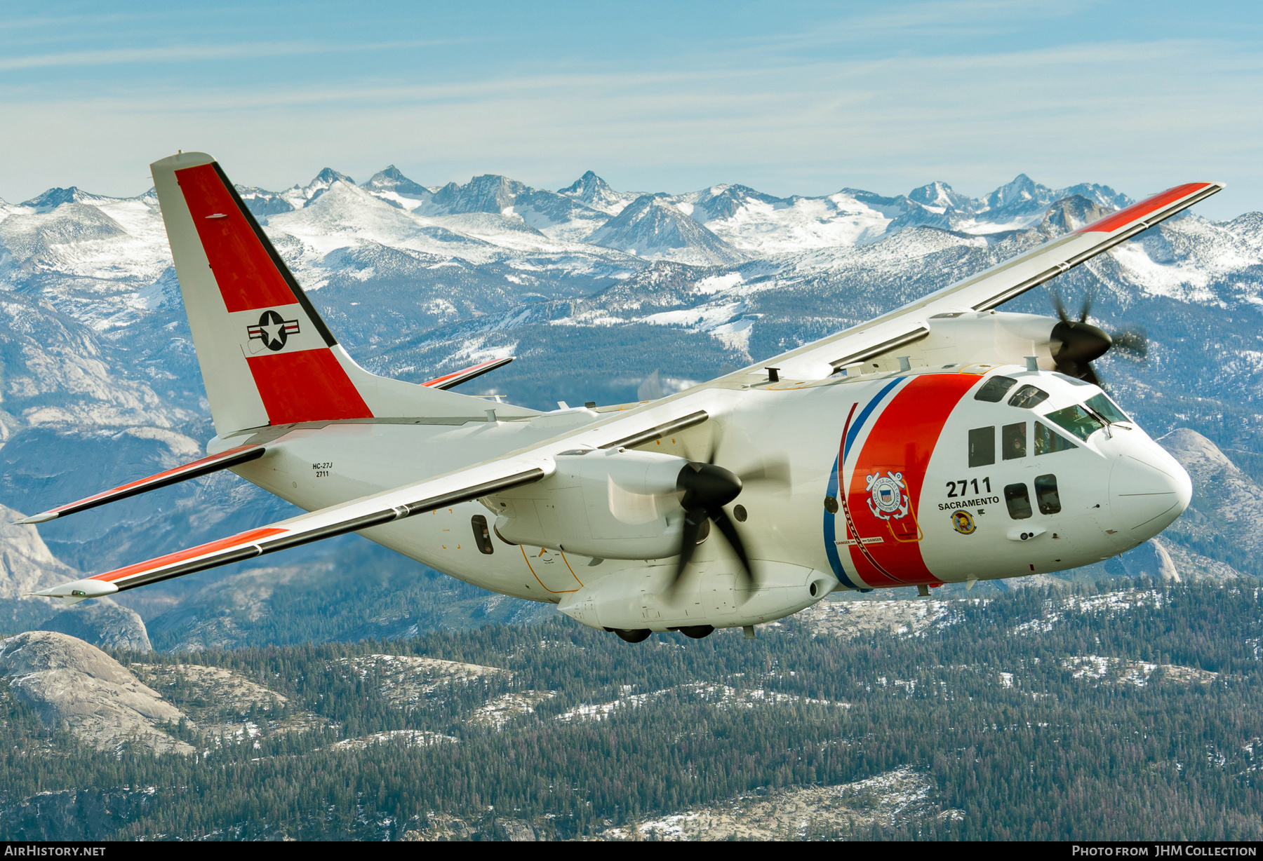 Aircraft Photo of 2711 | Aeritalia HC-27J Spartan | USA - Coast Guard | AirHistory.net #462938