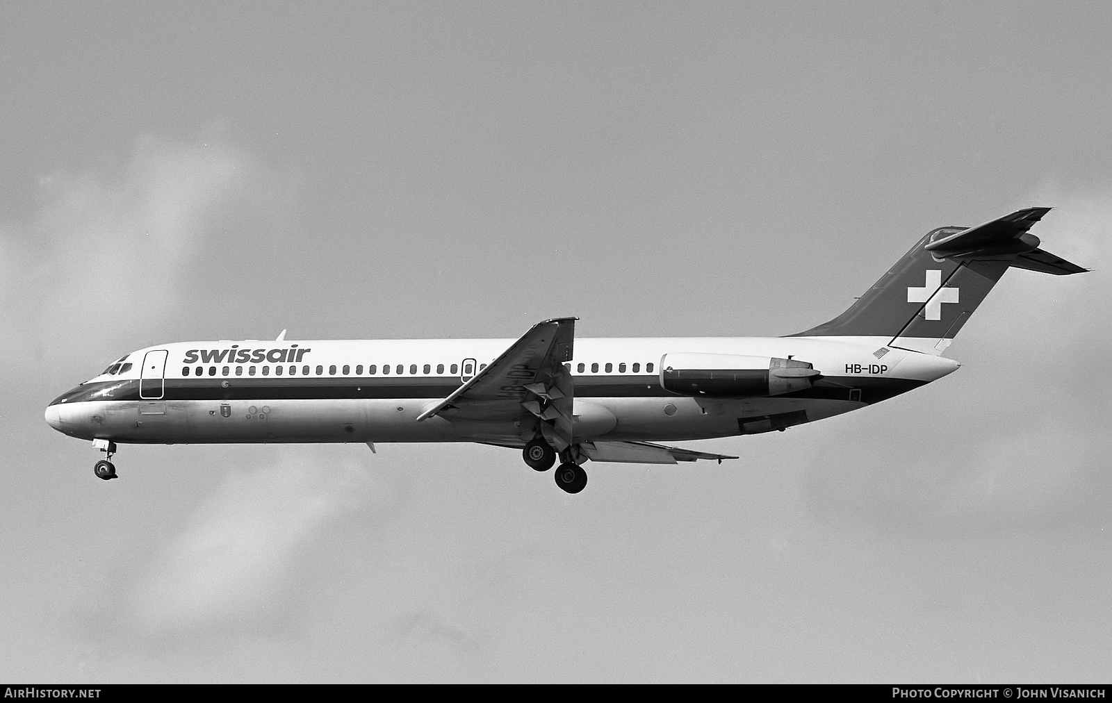 Aircraft Photo of HB-IDP | McDonnell Douglas DC-9-32 | Swissair | AirHistory.net #462967