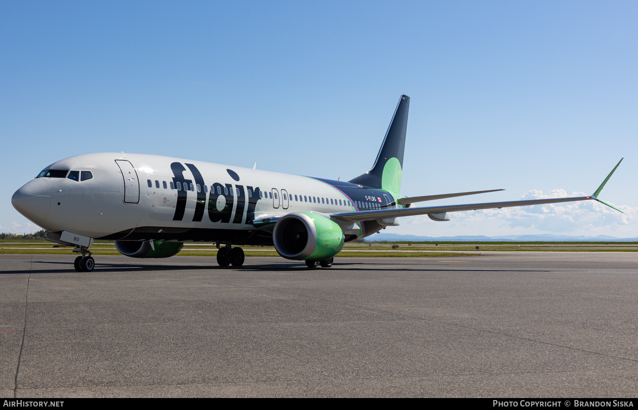 Aircraft Photo of C-FLRS | Boeing 737-8 Max 8 | Flair Airlines | AirHistory.net #462988