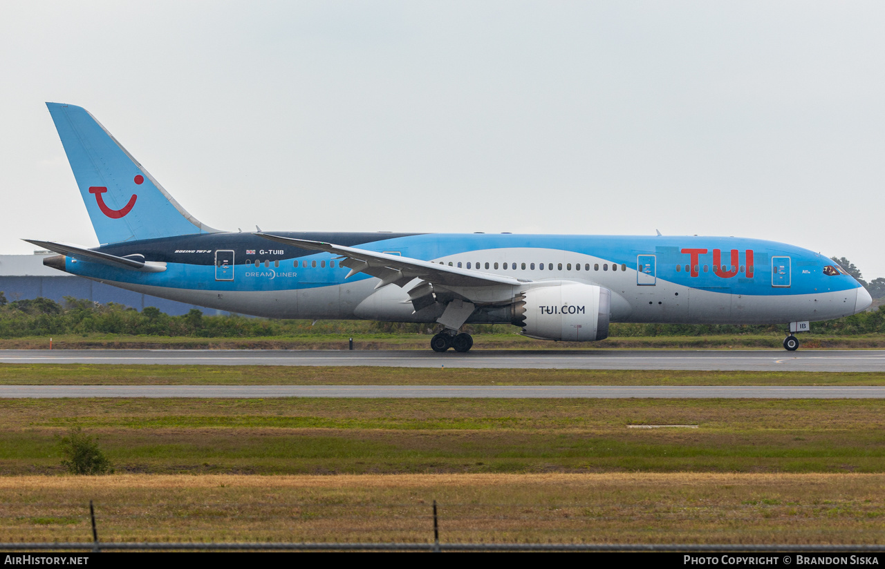 Aircraft Photo of G-TUIB | Boeing 787-8 Dreamliner | TUI | AirHistory.net #462996
