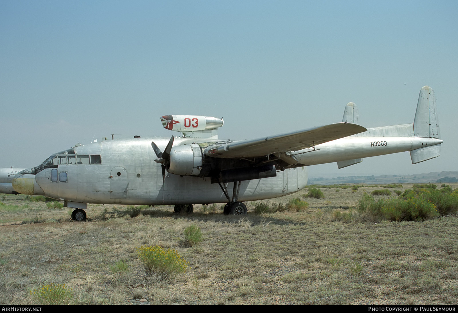 Aircraft Photo of N3003 | Fairchild C-119F Flying Boxcar | AirHistory.net #463022