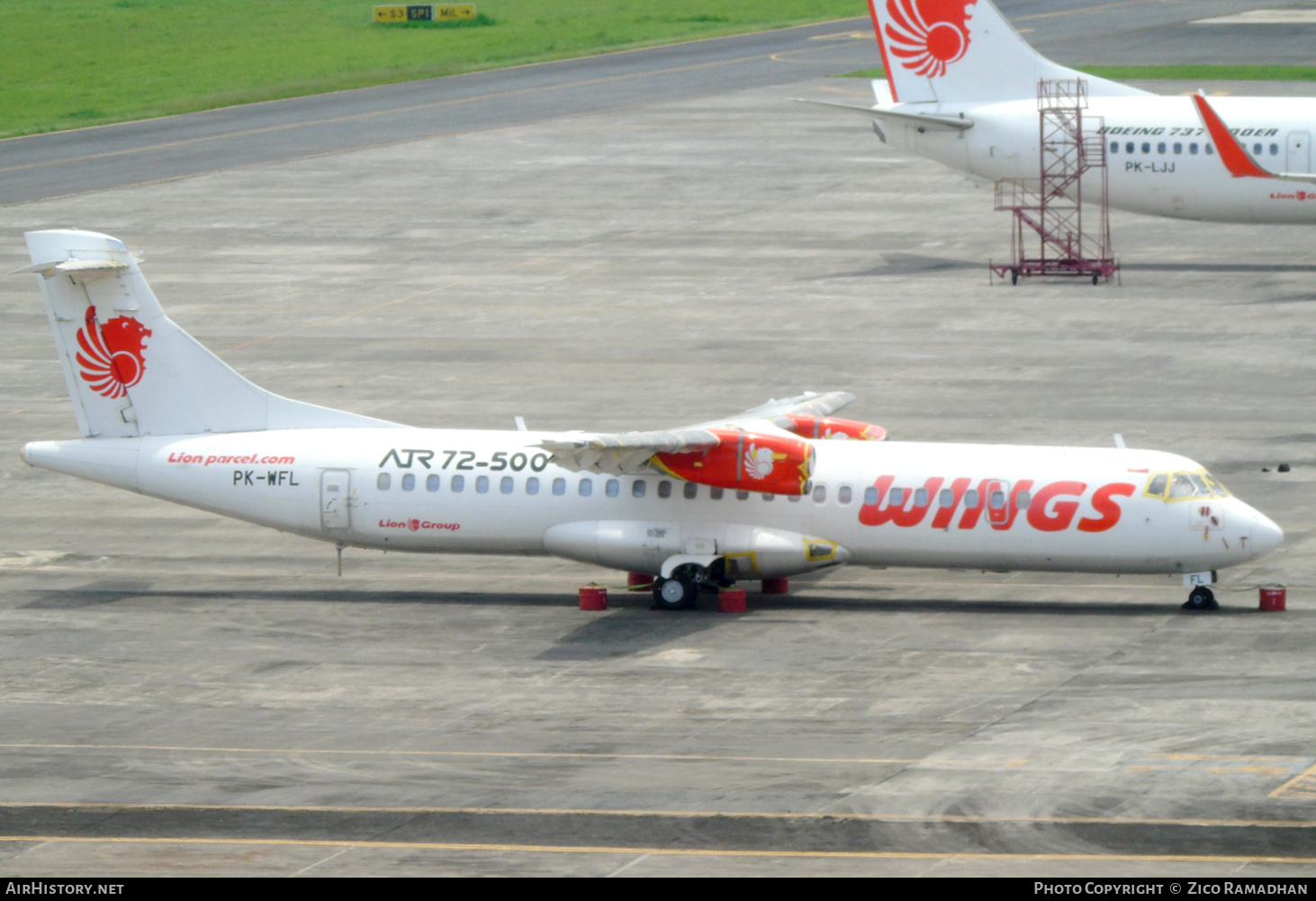 Aircraft Photo of PK-WFL | ATR ATR-72-500 (ATR-72-212A) | Wings Air | AirHistory.net #463026