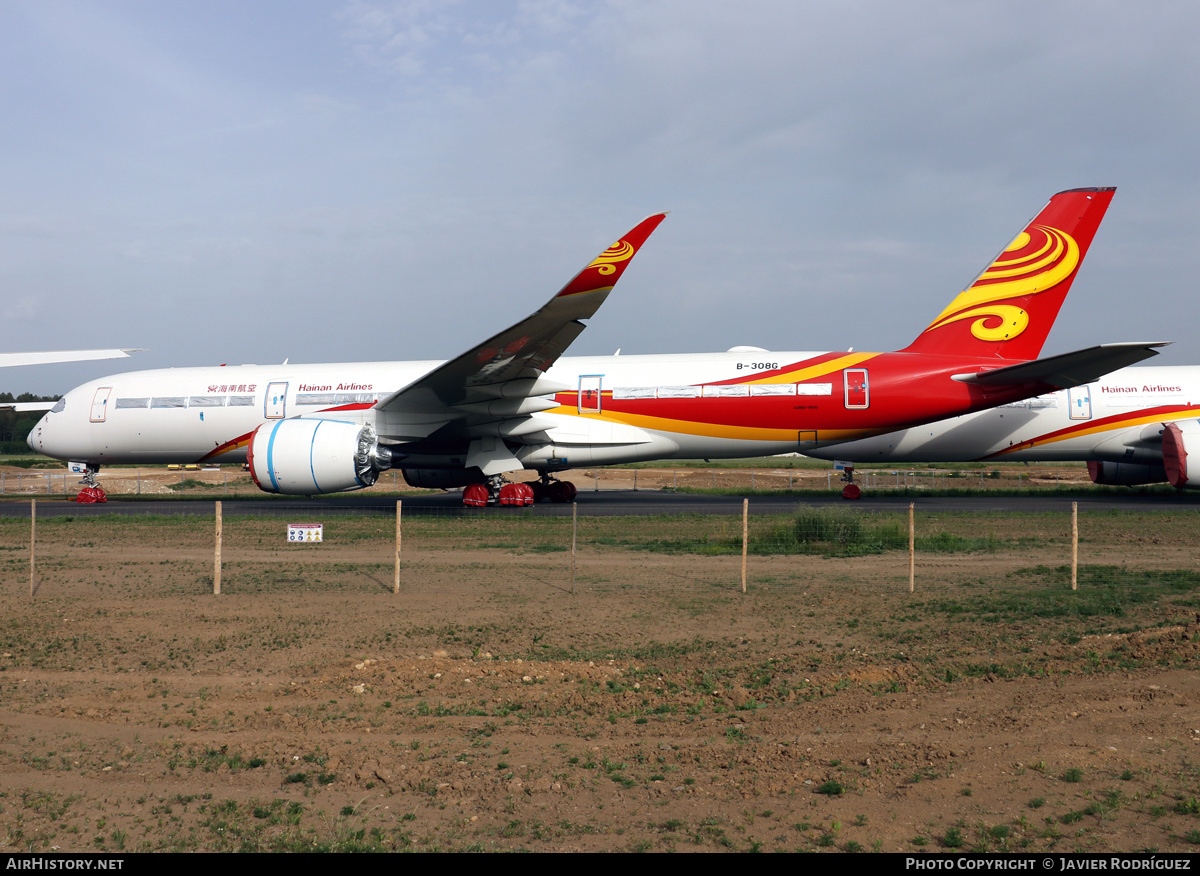 Aircraft Photo of B-308G | Airbus A350-941 | Hainan Airlines | AirHistory.net #463033