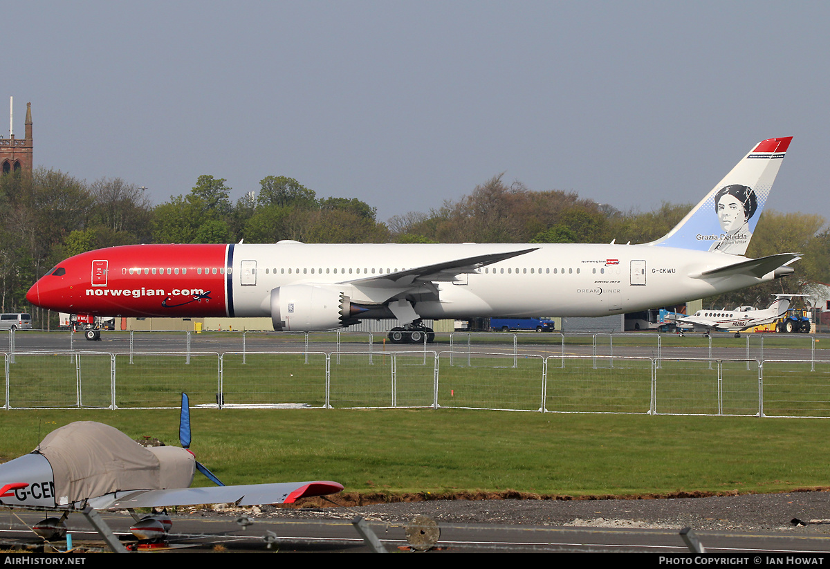 Aircraft Photo of G-CKWU | Boeing 787-9 Dreamliner | Norwegian | AirHistory.net #463056