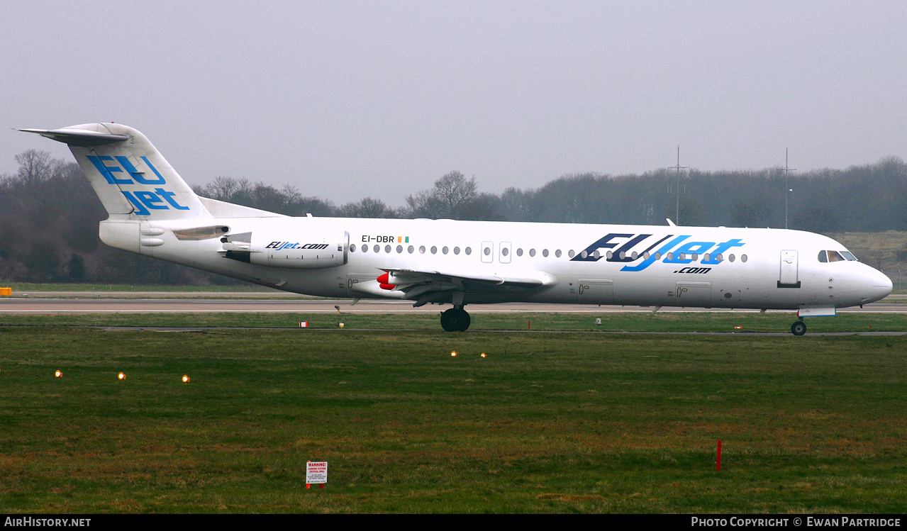 Aircraft Photo of EI-DBR | Fokker 100 (F28-0100) | EUjet | AirHistory.net #463060