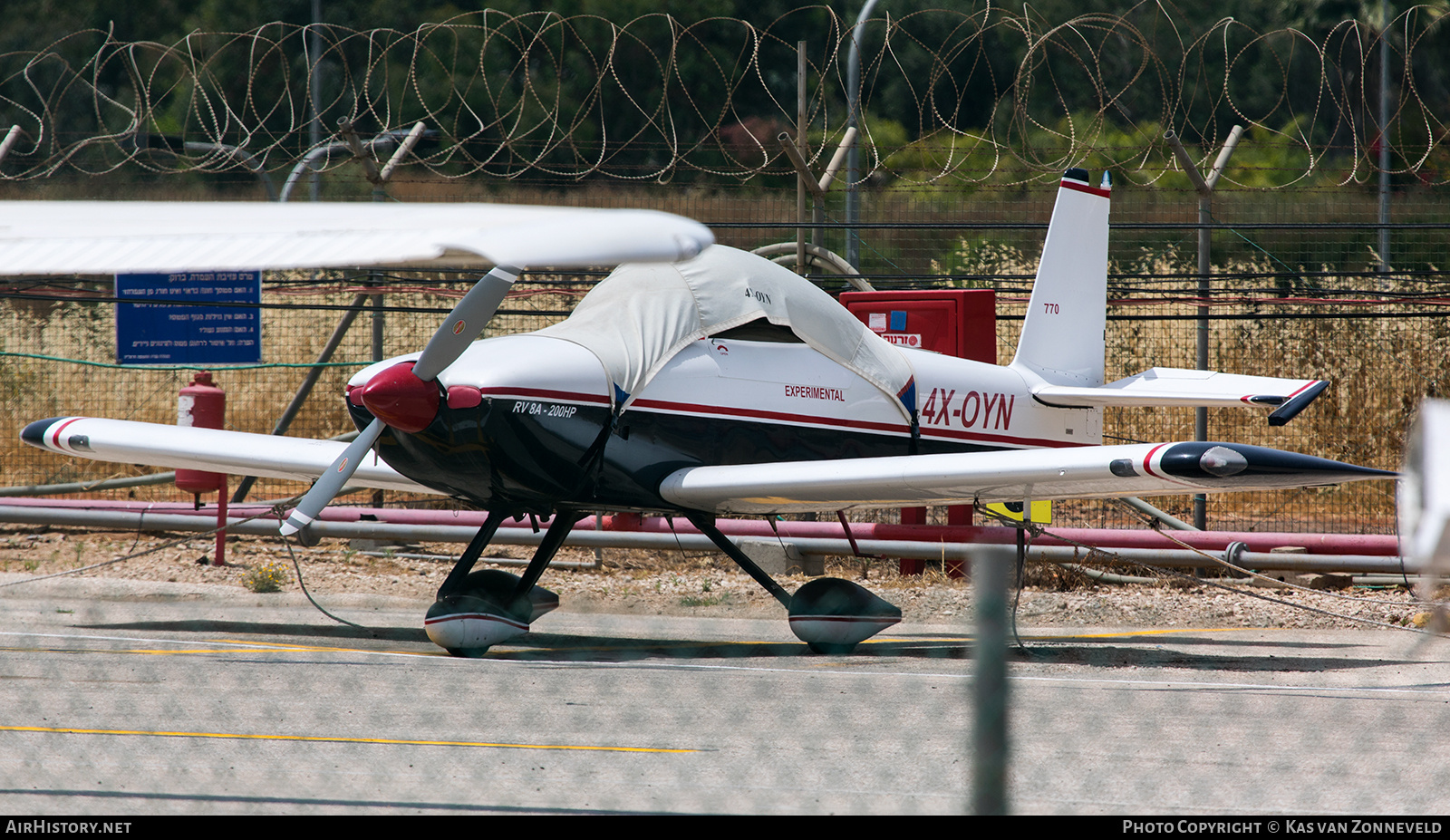 Aircraft Photo of 4X-OYN | Van's RV-8A | AirHistory.net #463072