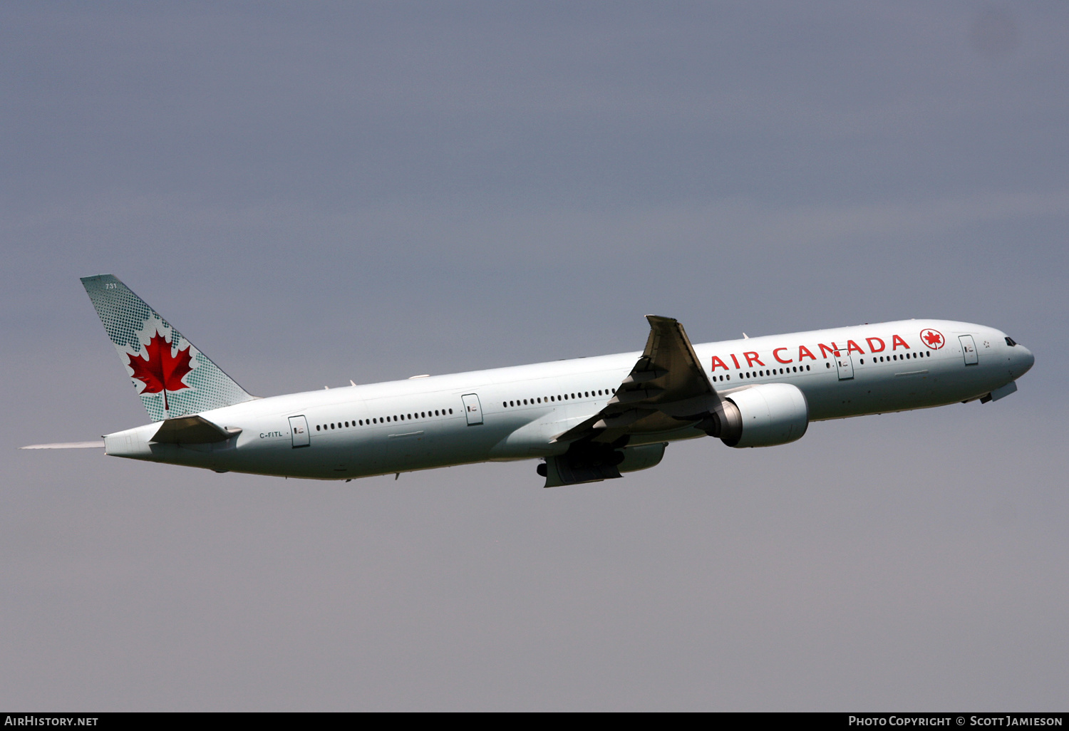 Aircraft Photo of C-FITL | Boeing 777-333/ER | Air Canada | AirHistory.net #463091