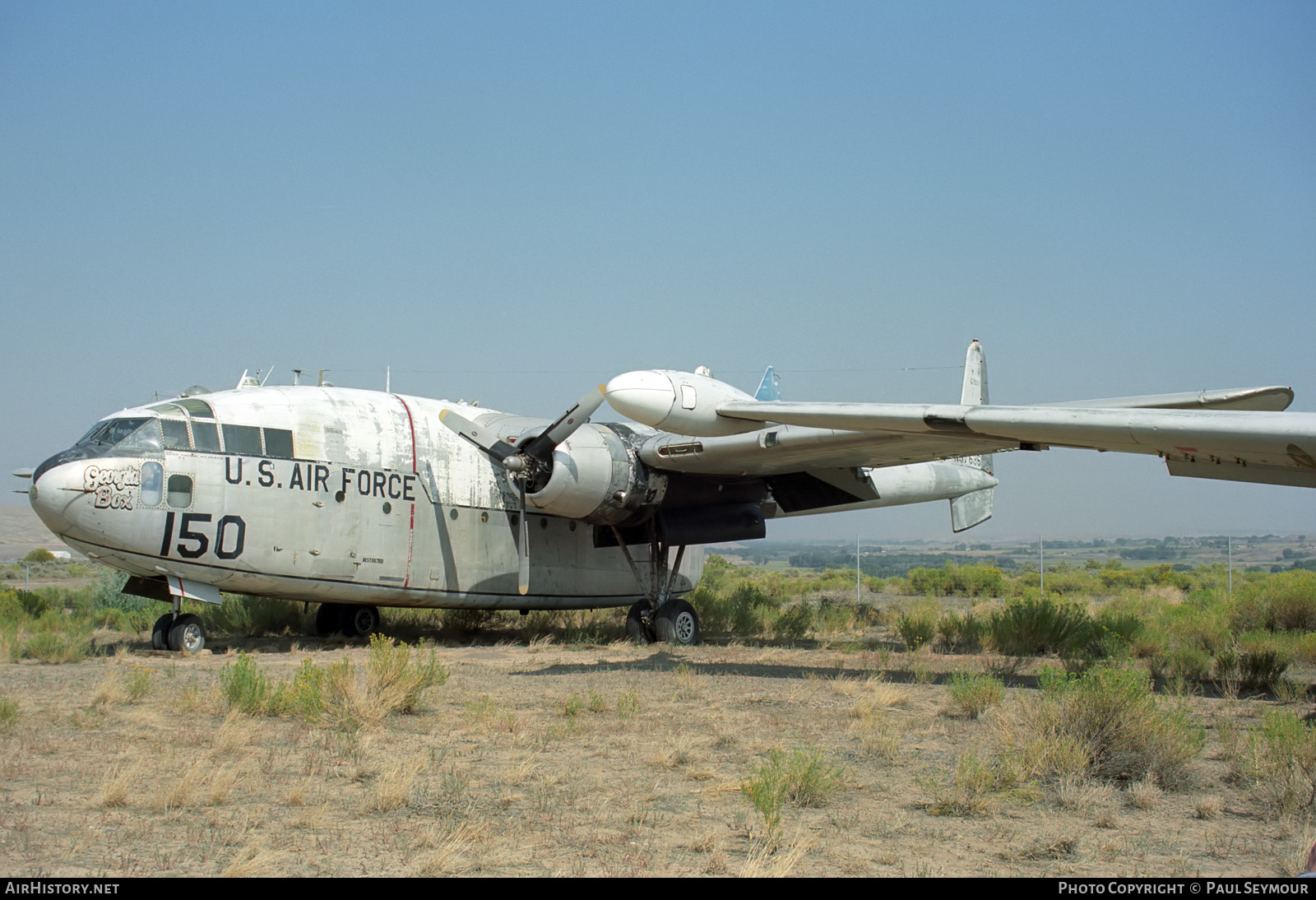 Aircraft Photo of N37636 / 38150 | Fairchild C-119L Flying Boxcar | USA - Air Force | AirHistory.net #463105