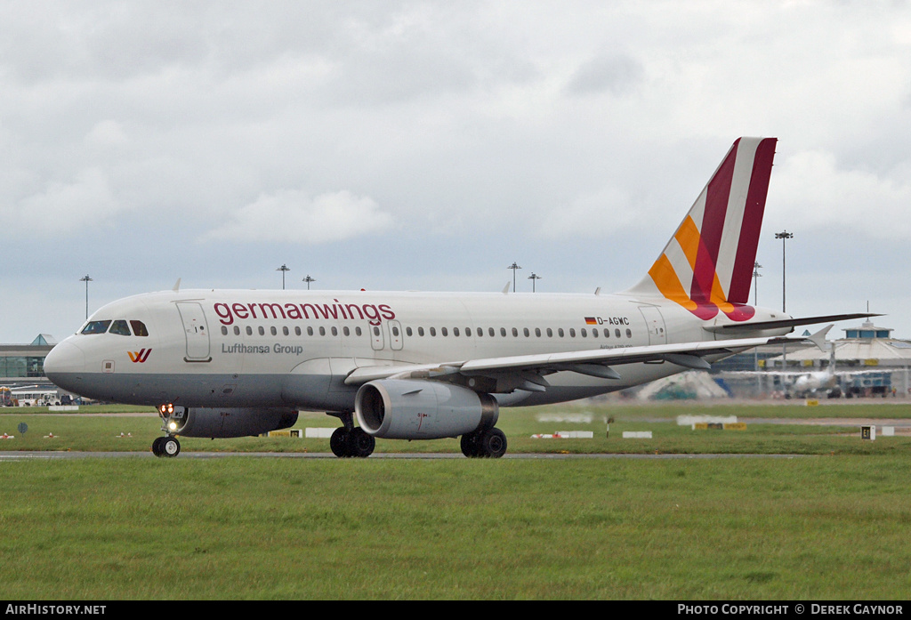 Aircraft Photo of D-AGWC | Airbus A319-132 | Germanwings | AirHistory.net #463110