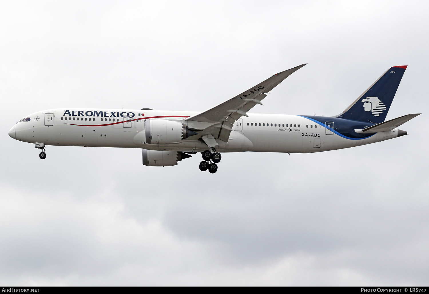 Aircraft Photo of XA-ADC | Boeing 787-9 Dreamliner | AeroMéxico | AirHistory.net #463134