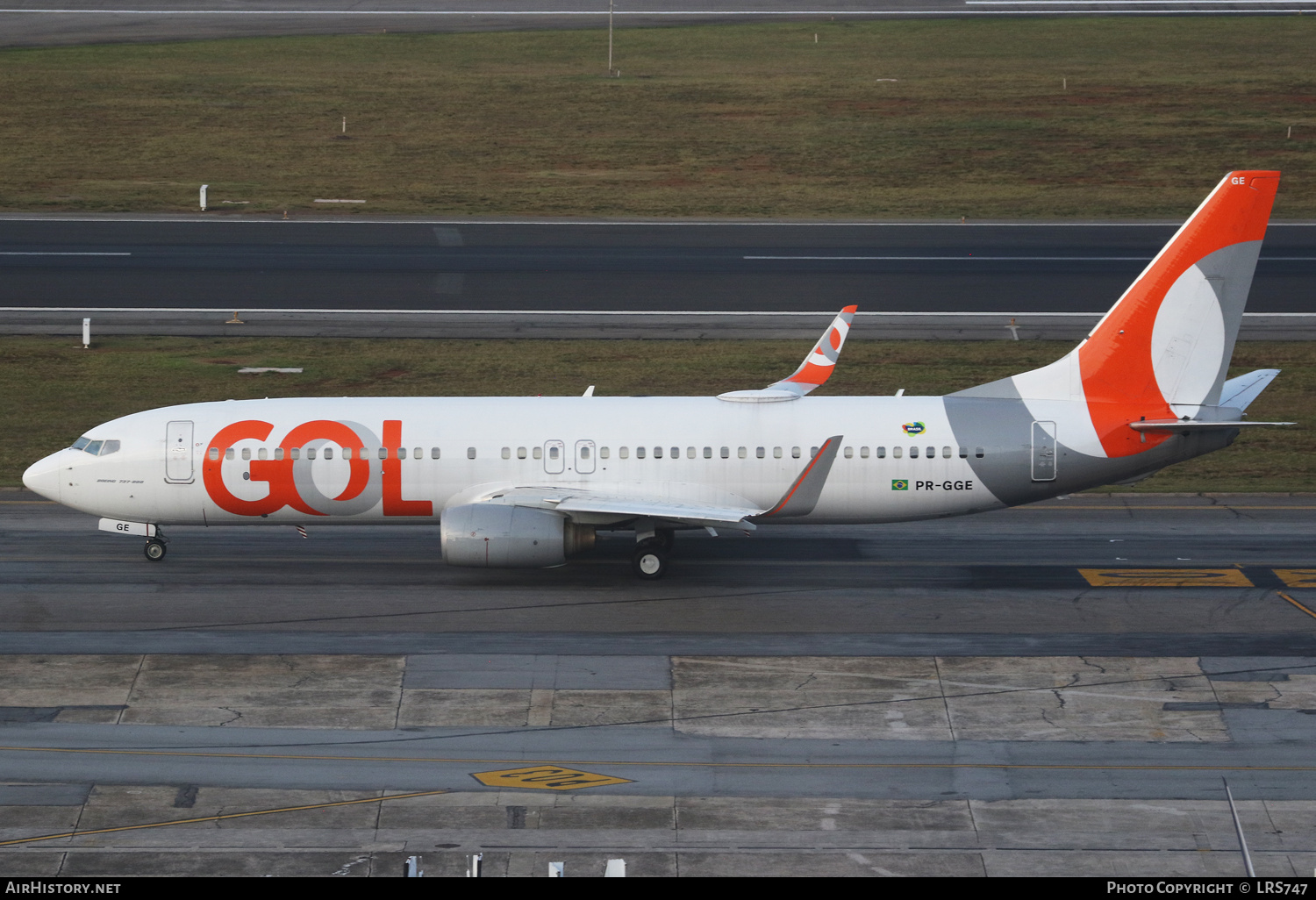 Aircraft Photo of PR-GGE | Boeing 737-8EH | GOL Linhas Aéreas | AirHistory.net #463136