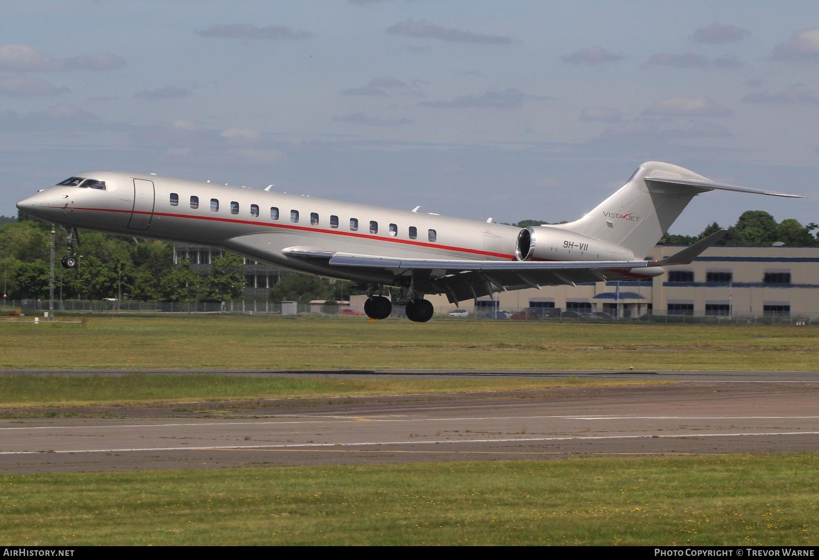 Aircraft Photo of 9H-VII | Bombardier Global 7500 (BD-700-2A12) | VistaJet | AirHistory.net #463147