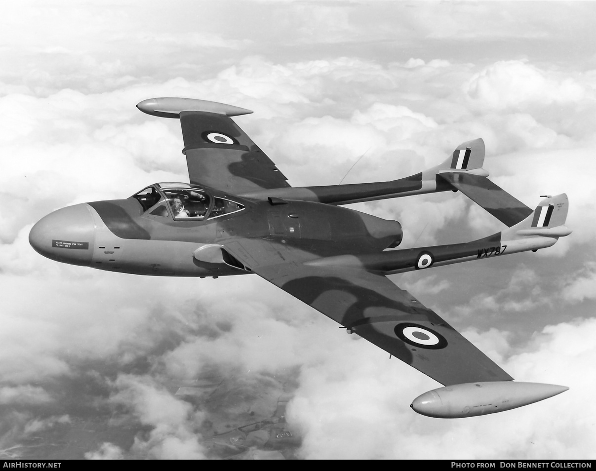 Aircraft Photo of WX787 | De Havilland D.H. 112 Venom NF3 | UK - Air Force | AirHistory.net #463181