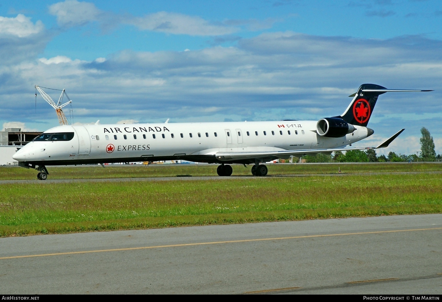 Aircraft Photo of C-FTJZ | Bombardier CRJ-900 (CL-600-2D24) | Air Canada Express | AirHistory.net #463199