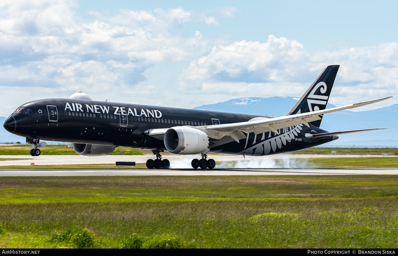 Aircraft Photo of ZK-NZE | Boeing 787-9 Dreamliner | Air New Zealand | AirHistory.net #463206