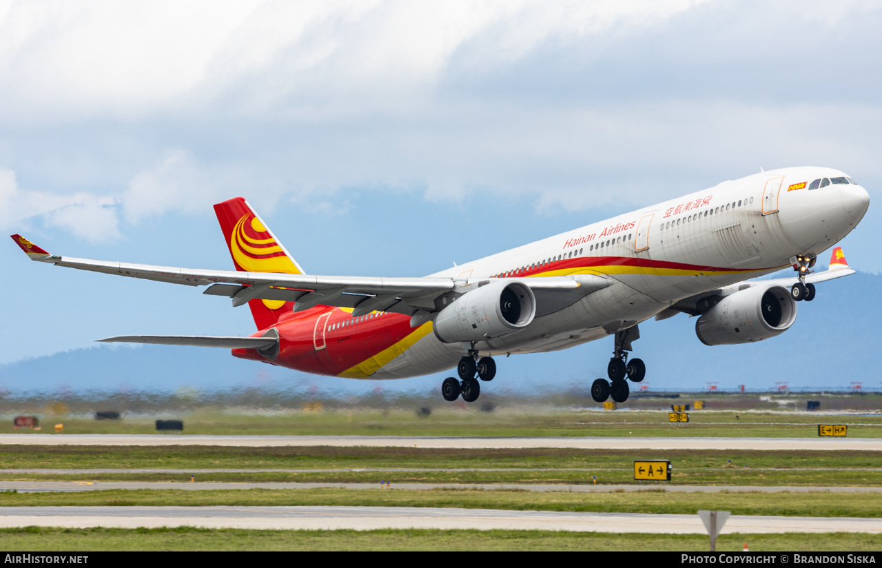 Aircraft Photo of B-1020 | Airbus A330-343 | Hainan Airlines | AirHistory.net #463216