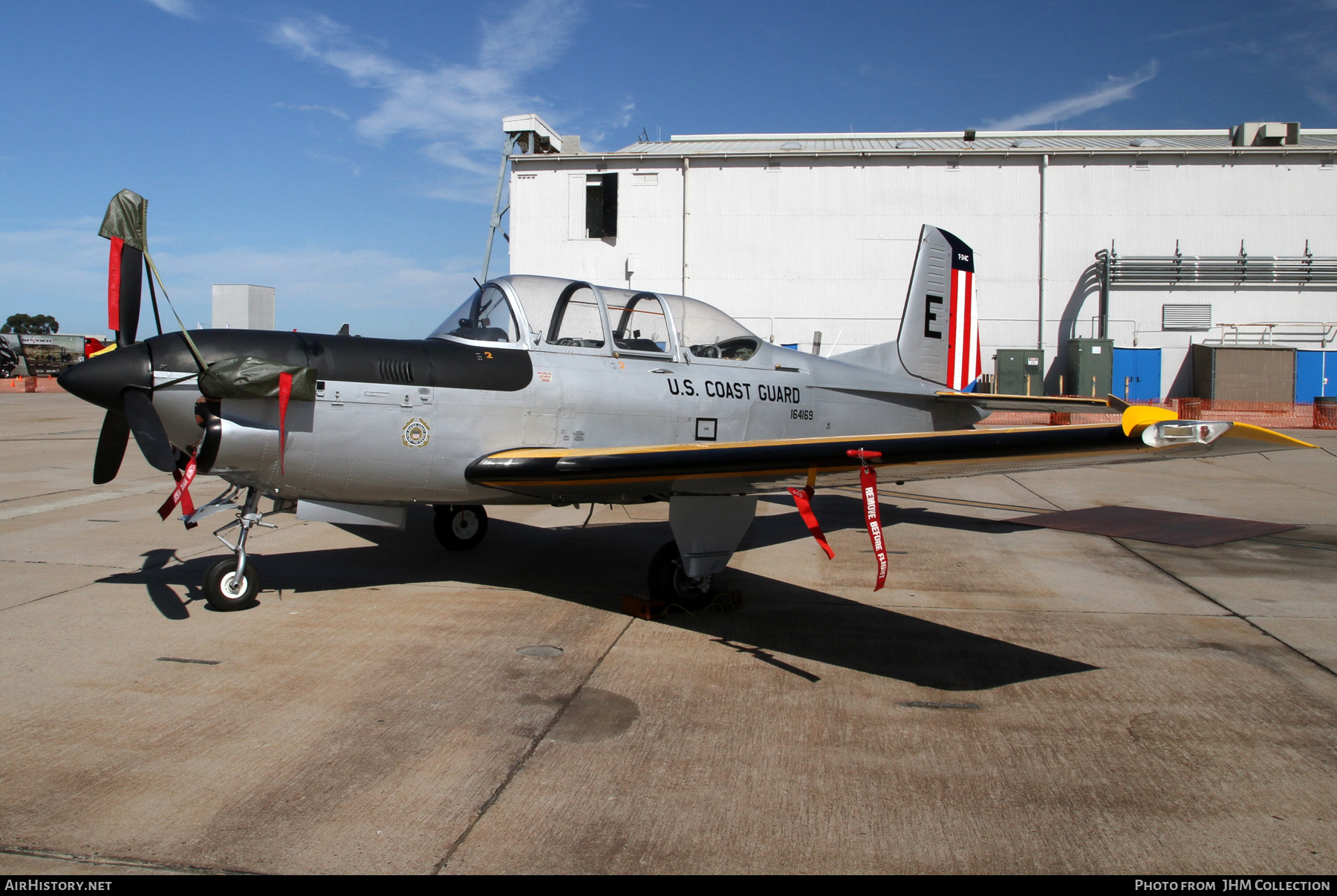 Aircraft Photo of 164169 | Beech T-34C Turbo Mentor | USA - Navy | USA - Coast Guard | AirHistory.net #463219