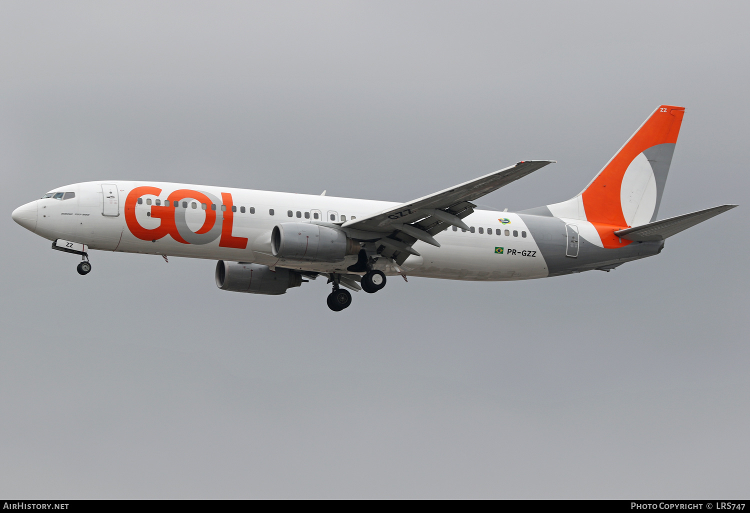 Aircraft Photo of PR-GZZ | Boeing 737-86N | GOL Linhas Aéreas | AirHistory.net #463242