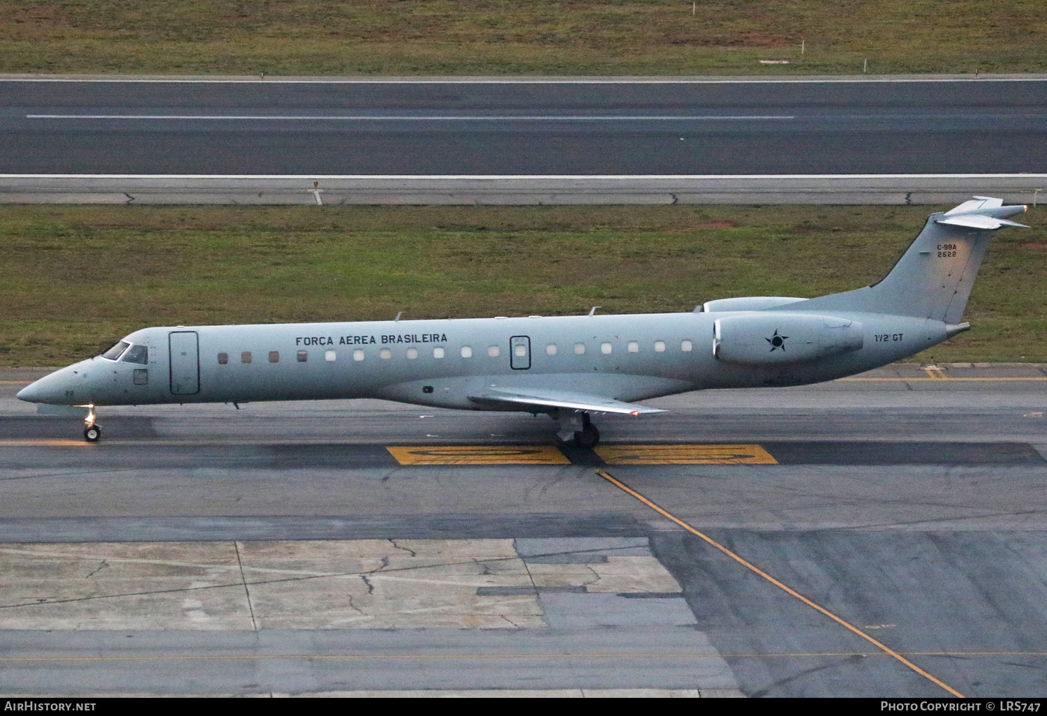 Aircraft Photo of 2522 / FAB2522 | Embraer C-99A (EMB-145ER) | Brazil - Air Force | AirHistory.net #463258