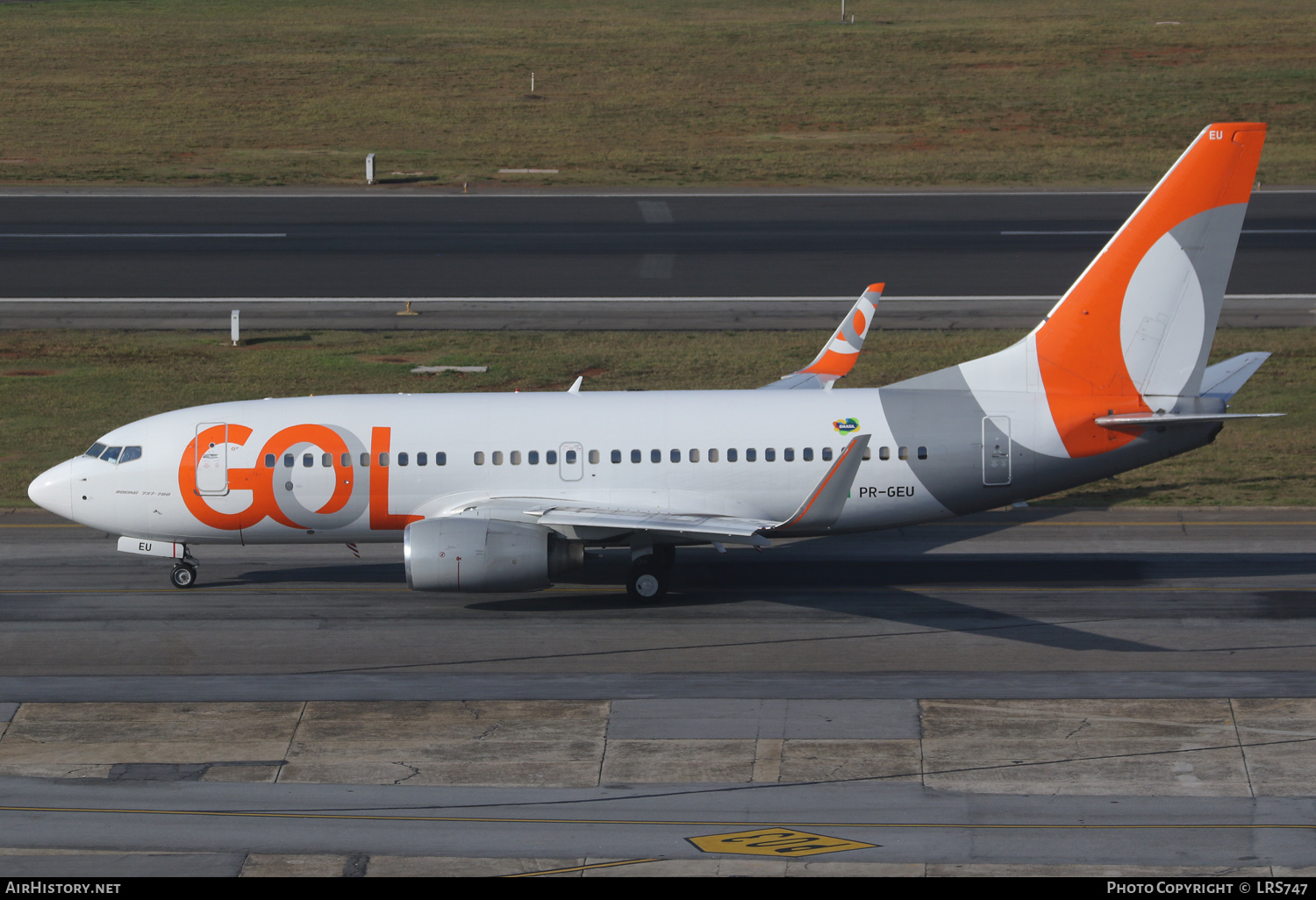 Aircraft Photo of PR-GEU | Boeing 737-752 | GOL Linhas Aéreas | AirHistory.net #463261