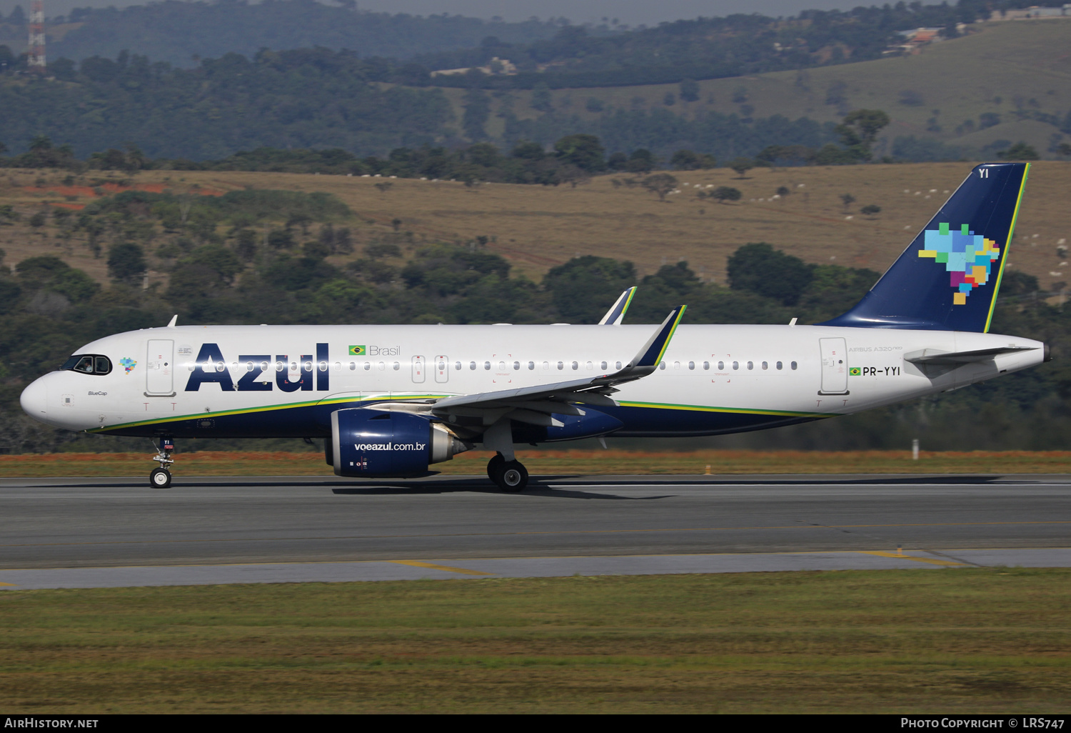 Aircraft Photo of PR-YYI | Airbus A320-251N | Azul Linhas Aéreas Brasileiras | AirHistory.net #463293