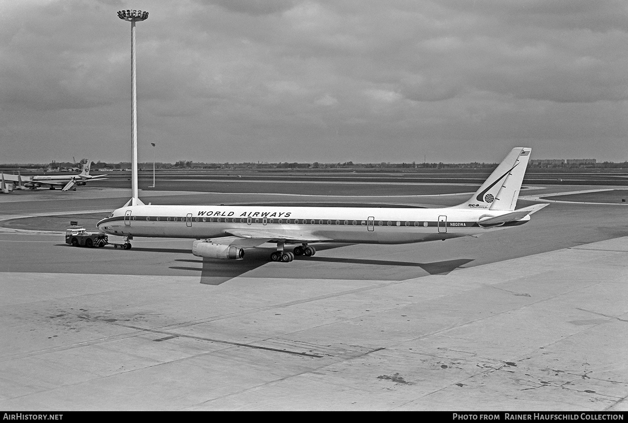 Aircraft Photo of N802WA | McDonnell Douglas DC-8-63CF | World Airways | AirHistory.net #463302