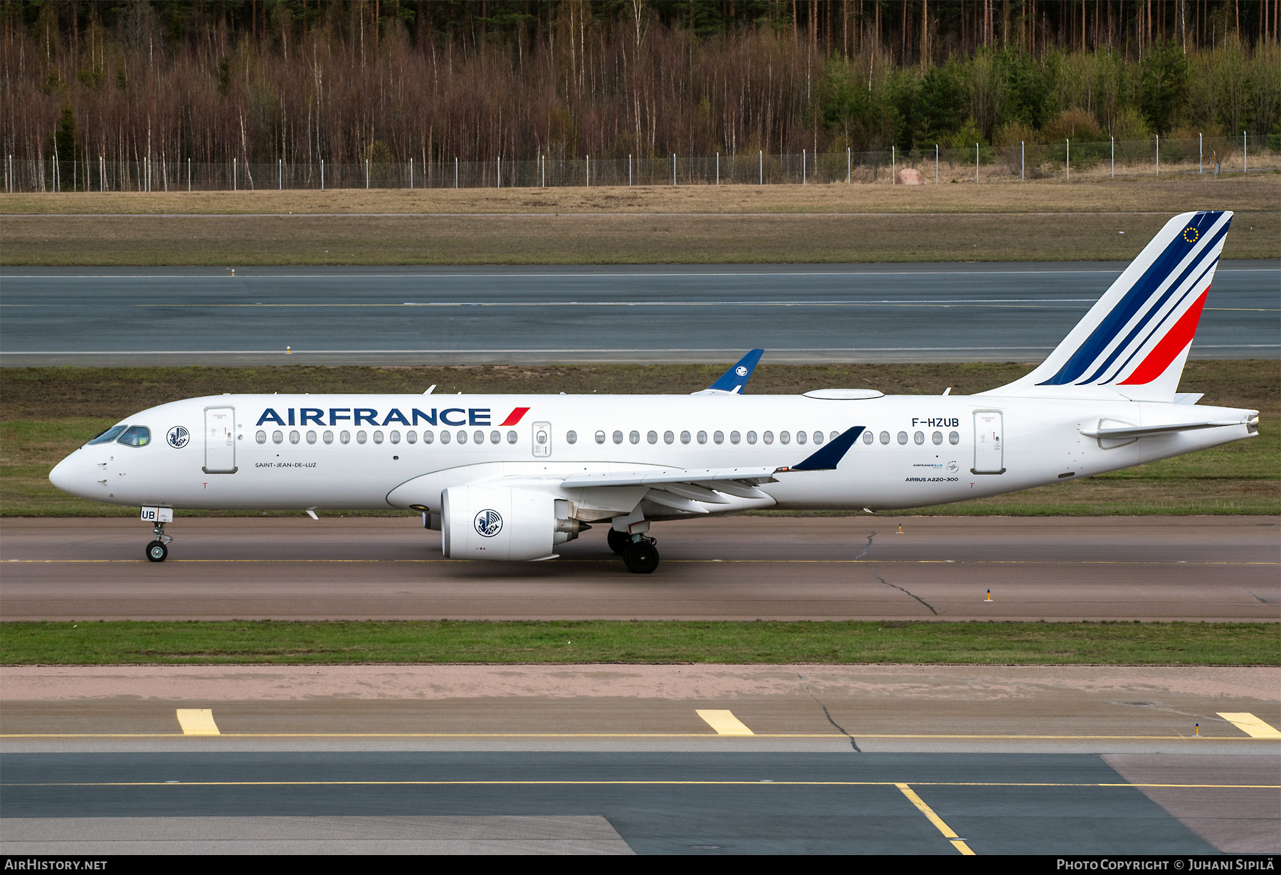 Aircraft Photo of F-HZUB | Airbus A220-371 (BD-500-1A11) | Air France | AirHistory.net #463315