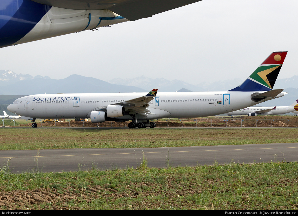 Aircraft Photo of 9H-ACZ | Airbus A340-313 | South African Airways | AirHistory.net #463317