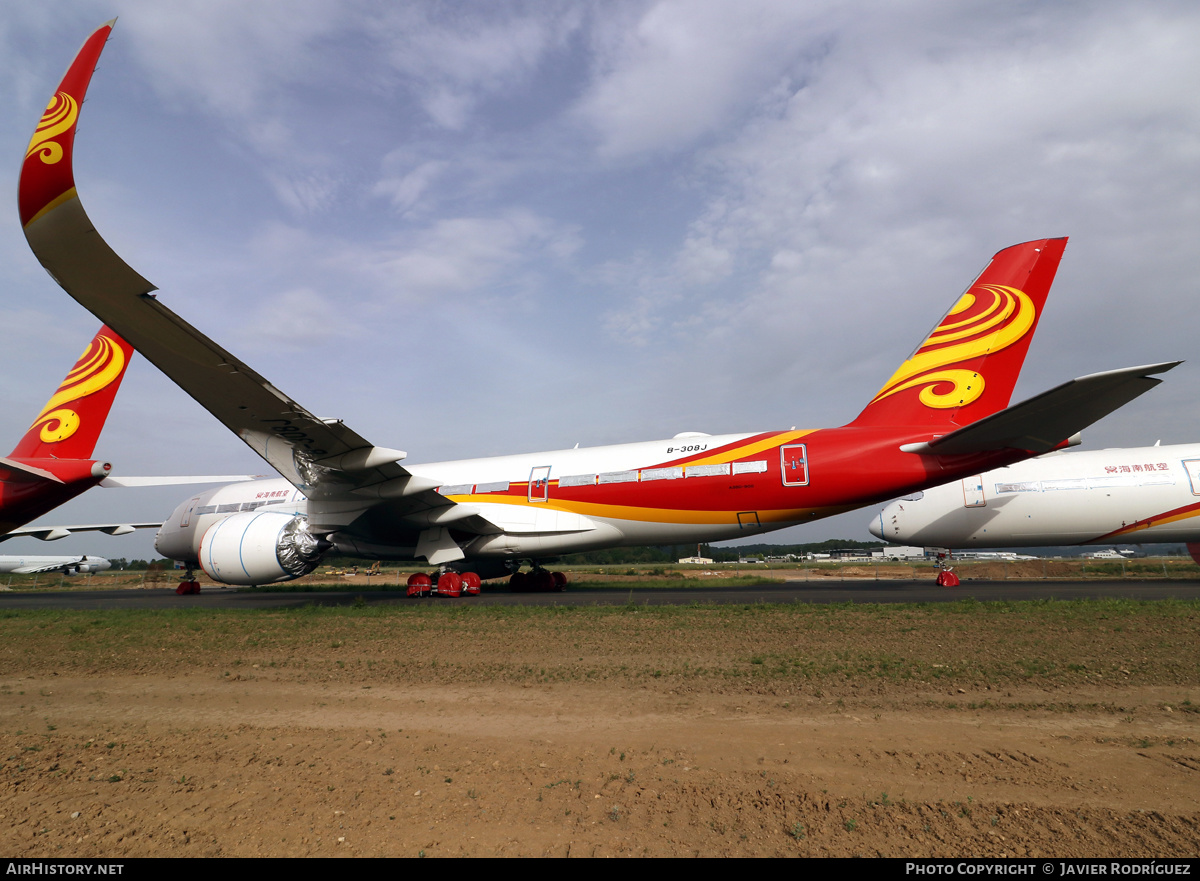 Aircraft Photo of B-308J | Airbus A350-941 | Hainan Airlines | AirHistory.net #463319