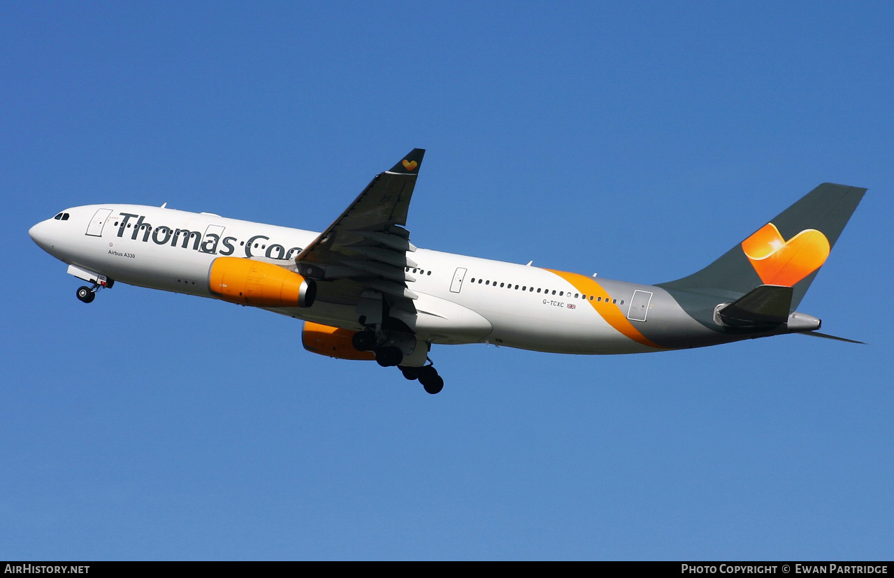 Aircraft Photo of G-TCXC | Airbus A330-243 | Thomas Cook Airlines | AirHistory.net #463325