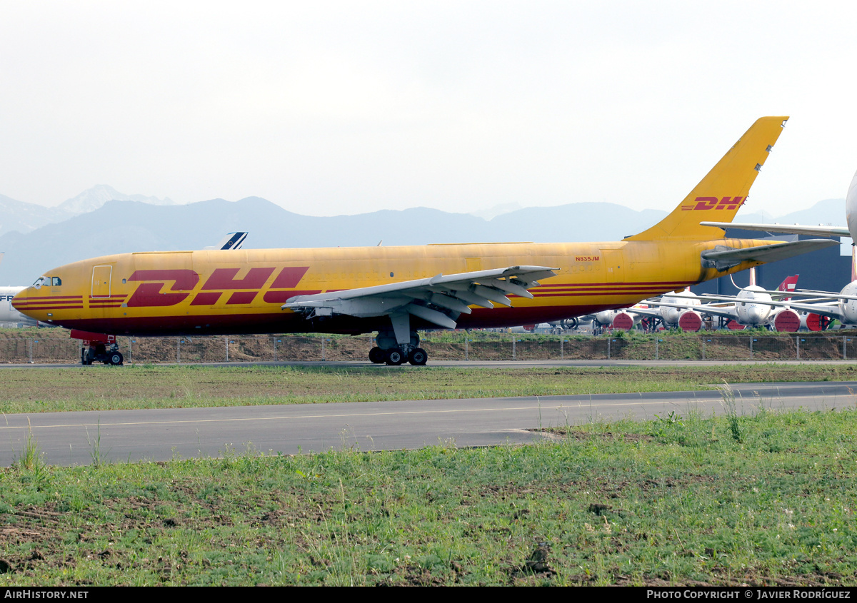 Aircraft Photo of N835JM | Airbus A300B4-203(F) | DHL International | AirHistory.net #463328