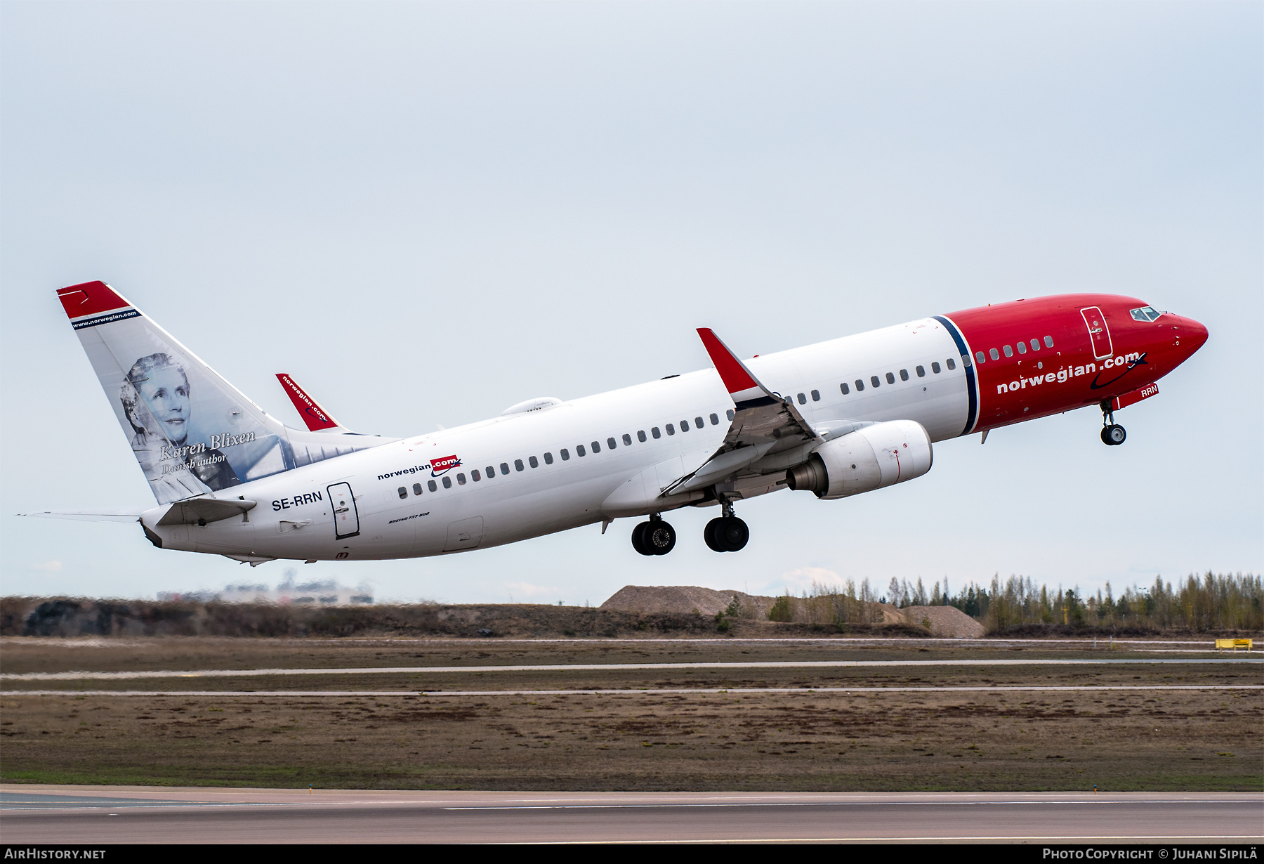 Aircraft Photo of SE-RRN | Boeing 737-8JP | Norwegian | AirHistory.net #463345